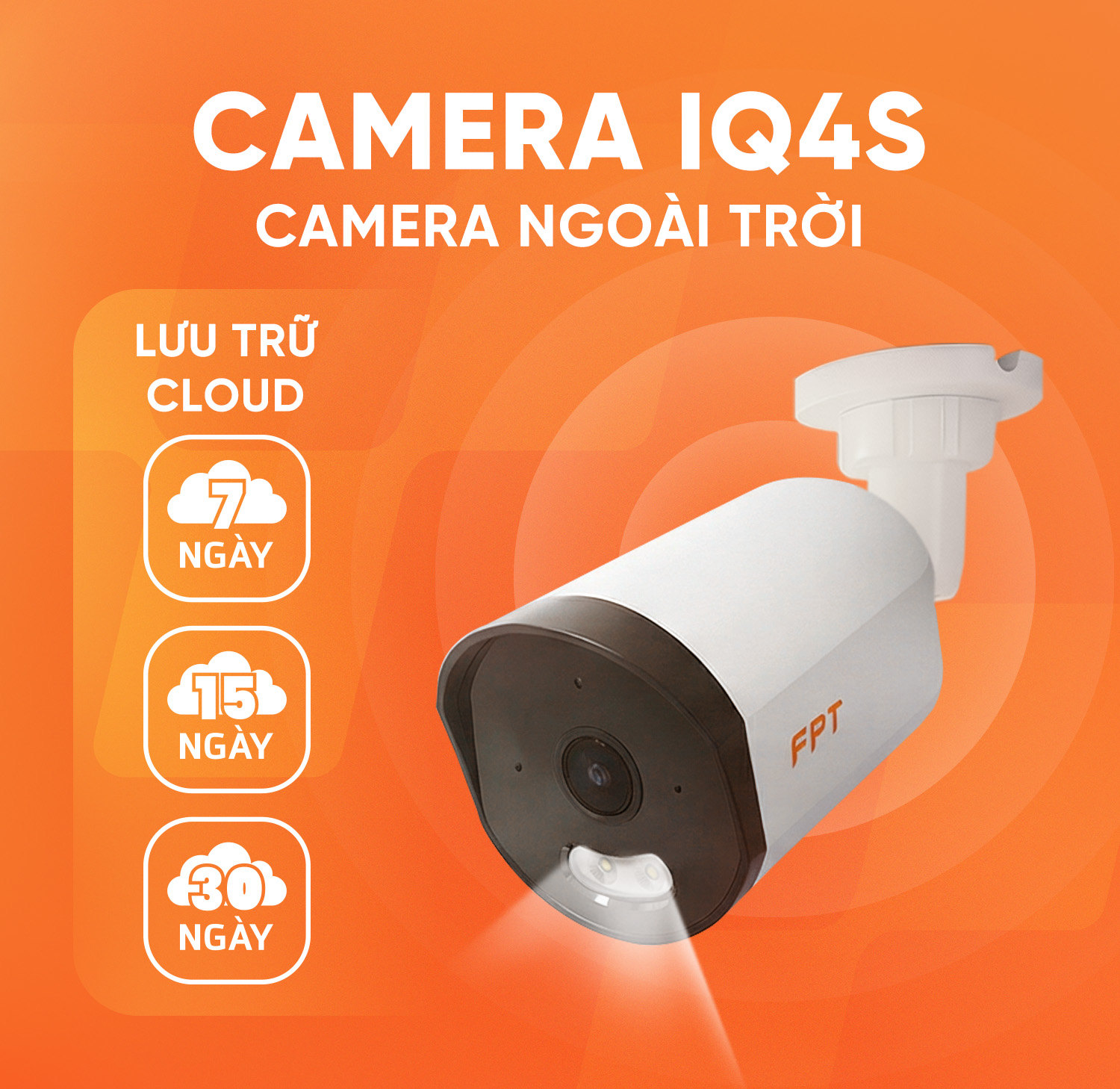 FPT Camera IQ4S (AI Ngoài Trời)