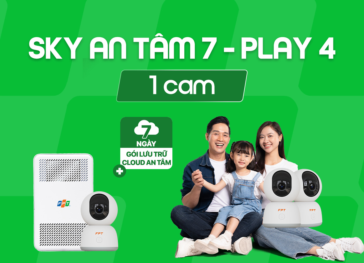 Sky An Tâm 7 - Play 4 (Gói Combo An Tâm)